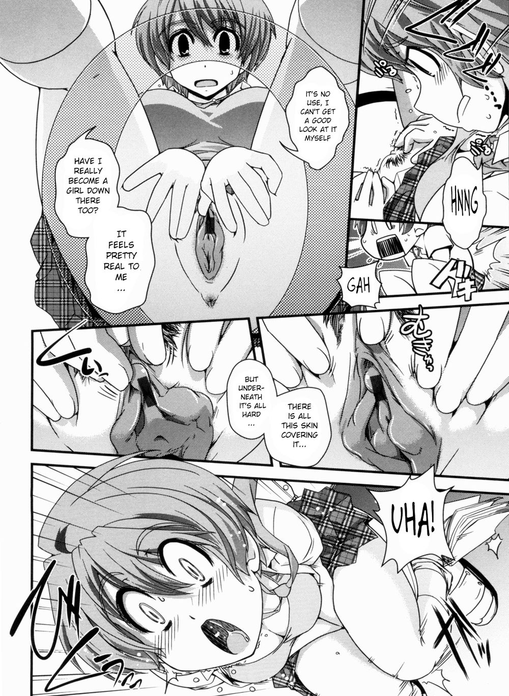 Hentai Manga Comic-Transformed into a Busty Blonde-Chapter 5-6